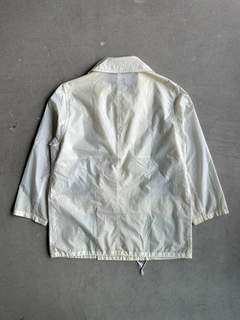 JEAN PAUL GAULTIER JPG  - 1980s SAFE SEX DOUBLE BREASTED NYLON JACKET