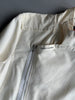DIESEL - 2000s ASYMMETRICAL ZIP DIRECTIONAL TEXT JACKET