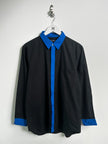 COMME DES GARÇONS - S/S 2001 LONG SLEEVE SHIRT WITH CONTRASTING FRONT PLACKET AND COLLAR