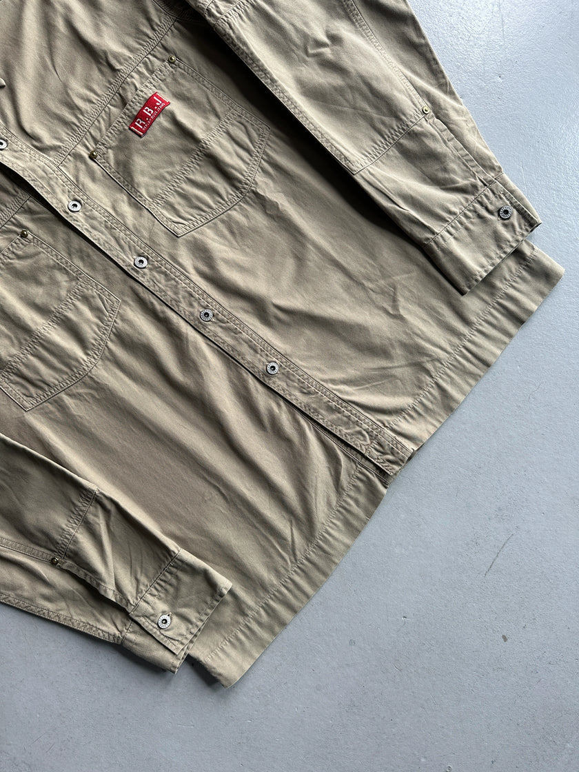 REPLAY - 2000s LONG SLEEVE SHIRT WITH CHEST POCKET