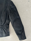 1974 LEATHER BIKER JACKET