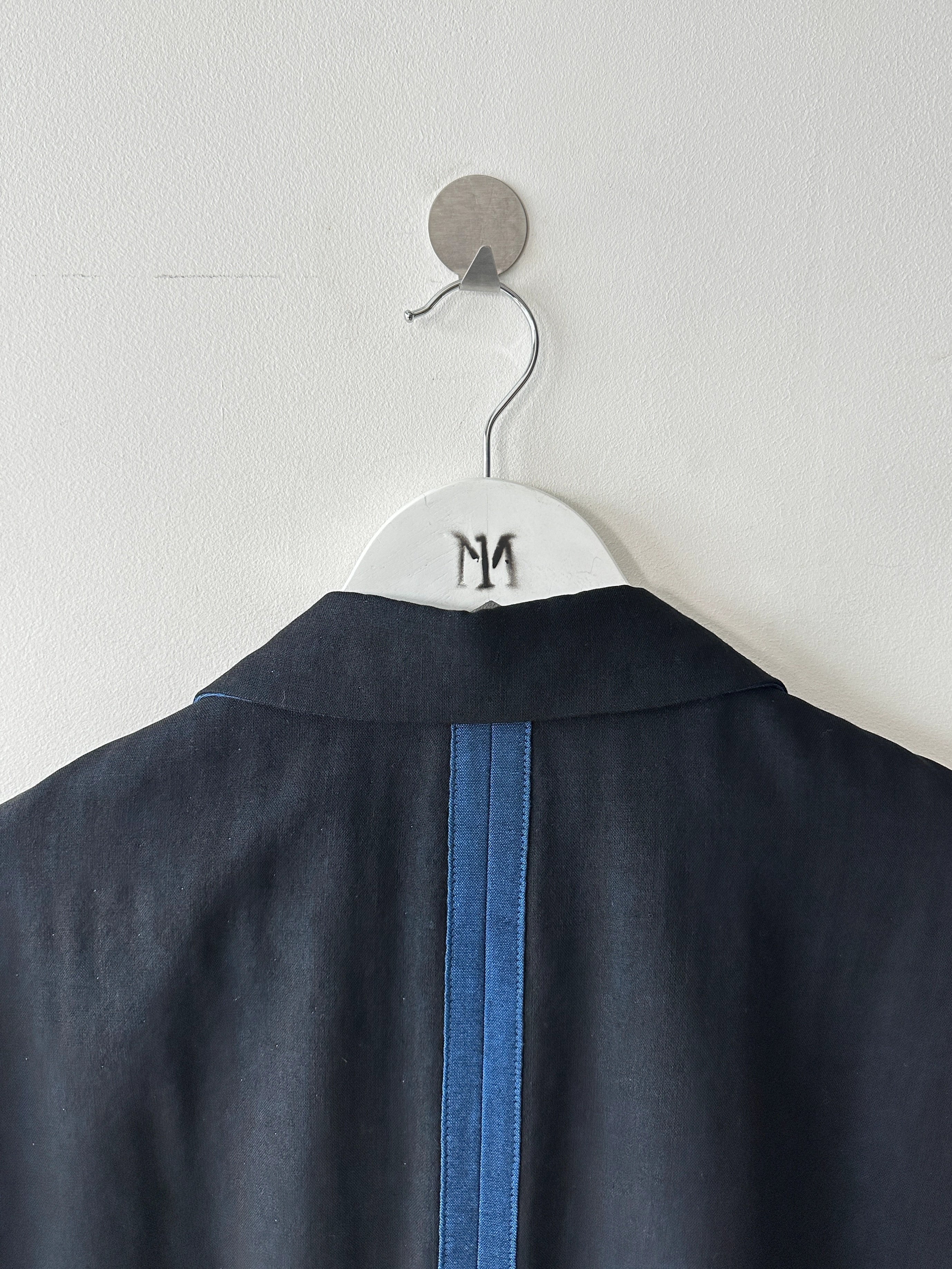 ISSEY MIYAKE - S/S 2014 BLAZER WITH CONTRASTING PANEL AT SIDE AND BACK