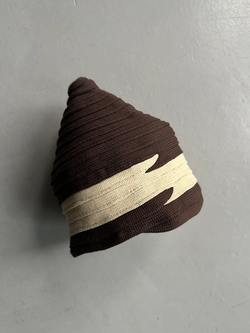 1970s CONCENTRIC RIBBED HAT