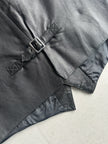 1980s LEATHER VEST GILET