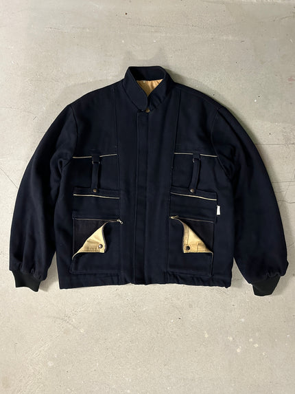 1980s WOOL MULTIPOCKETS JACKET