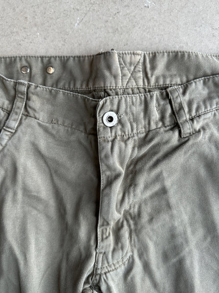 MICHIKO KOSHINO - 2000s BERMUDA CARGO SHORTS