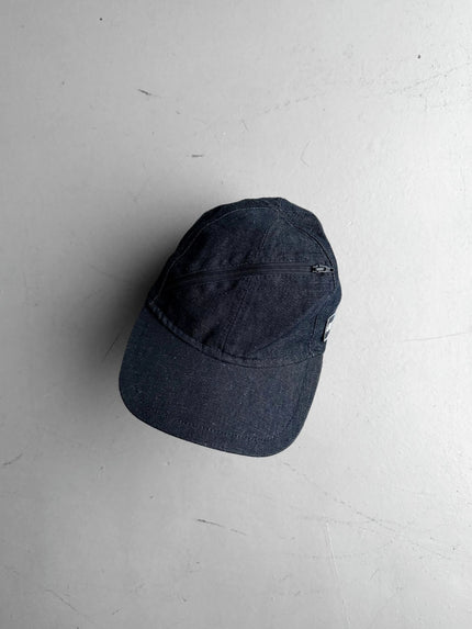 ARMANI HAT 1990s WITH ZIP ON THE FRONT