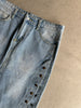 2000s DENIM MNI SKIRT WITH SIDE BUTTONING