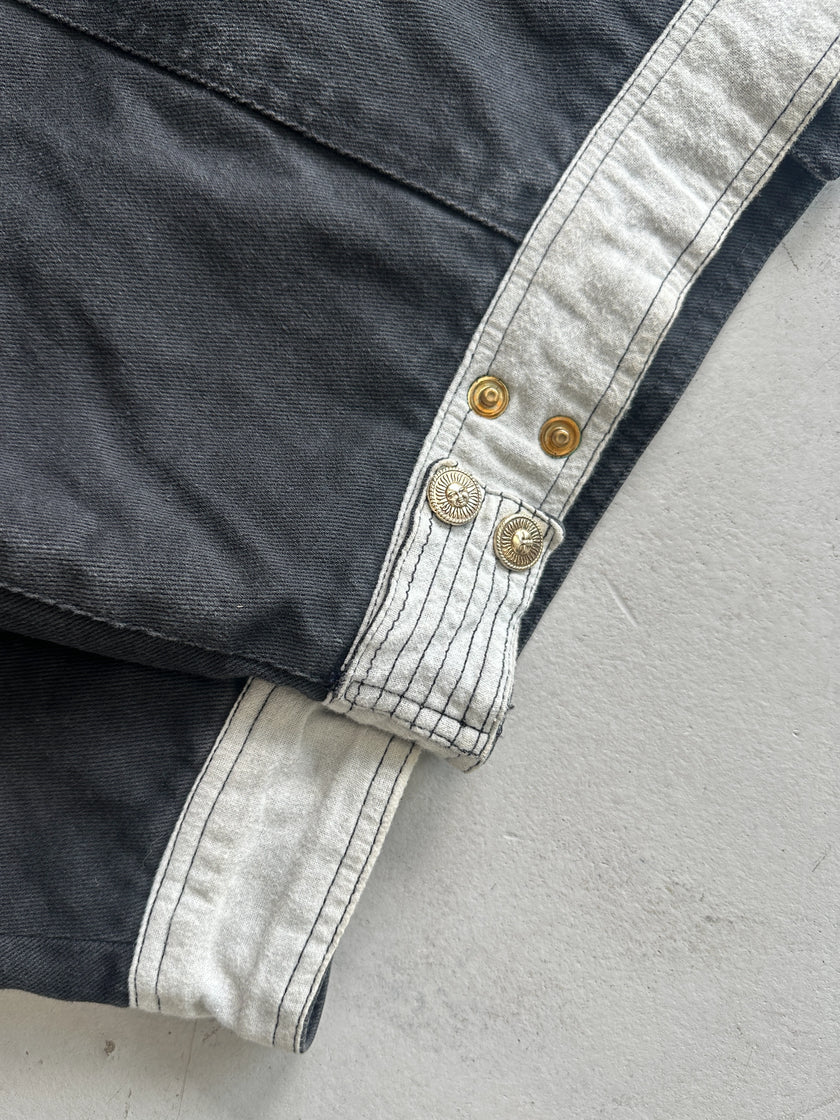 VERSACE - 1980s DENIM BOMBER JACKET