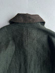 ISSEY MIYAKE - F/W 1995 CONTRASTING COLLAR FELTED WOOL JACKET