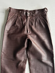 1990s BALLOON FIT LEATHER TROUSERS