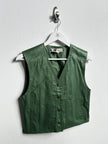 KANSAI YAMAMOTO - late 1970s TWO PIECE SET WITH WAISTCOAT AND HIGH WAIST TROUSERS