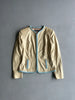 ALVIERO MARTINI - 1990s FITTED JACKET WITH PIPING DETAILS