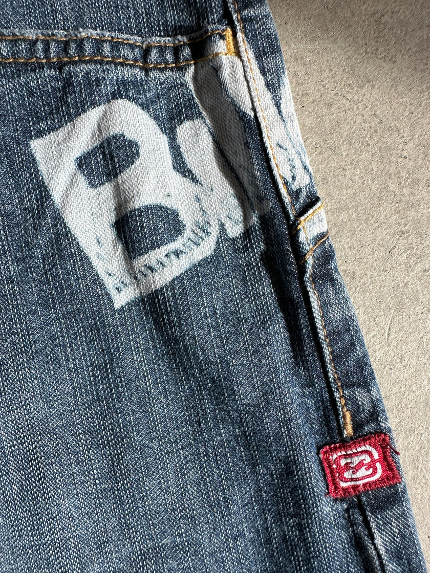 2000s BAGGY BIKER JEANS