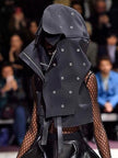 COMME DES GARÇONS TRICOT - F/W 2019 CROP FIT BLAZER WITH STUD DETAILS