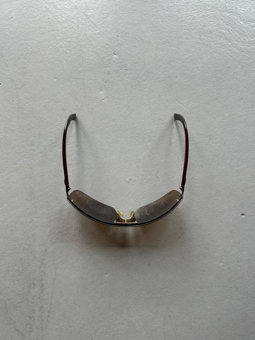 MAX MARA - 2000s SHIELD SUNGLASSES