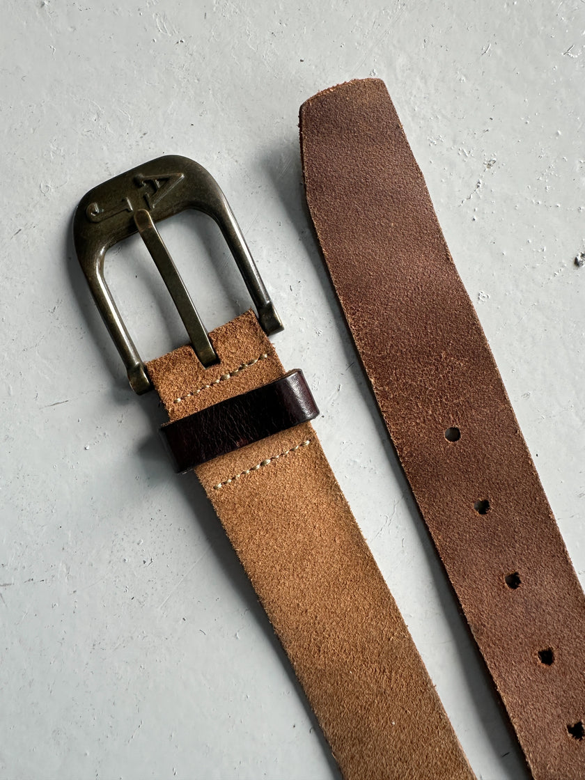 ARMANI JEANS - early 2000s SUEDE BELT