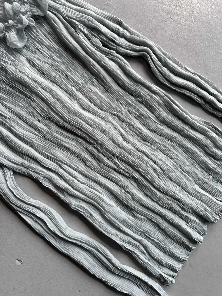 ISSEY MIYAKE - F/W 2000 BUBBLE PLEATED BUTTONED BLOUSE