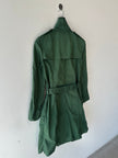 MIU MIU - early 2000s DOUBLE BREASTED TRENCH COAT