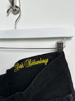 DIRK BIKKEMBERGS - early 2000s BIKER TROUSERS WITH ZIP DETAILS