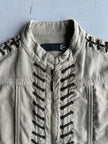 JUST CAVALLI - 2000s LACING DETAILS LIGHT JACKET