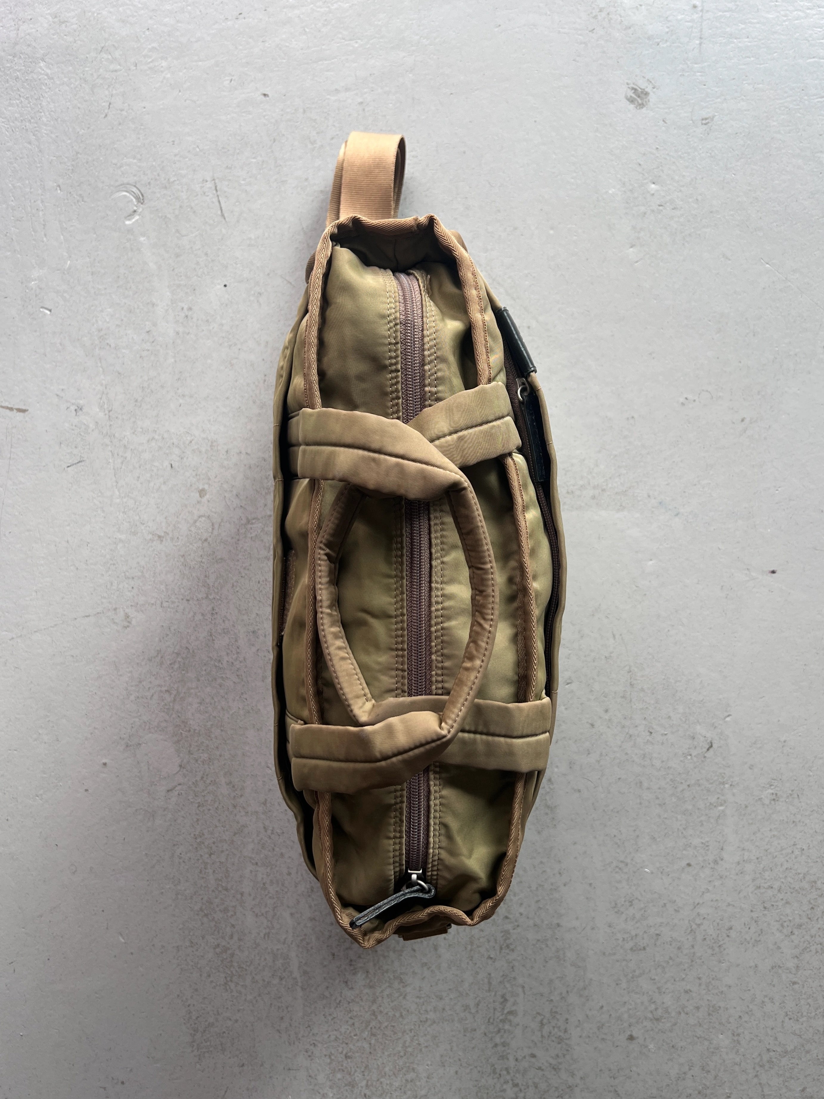 YOHJI YAMAMOTO Y'SACCS - 1990s 2 IN 1 NYLON BAG