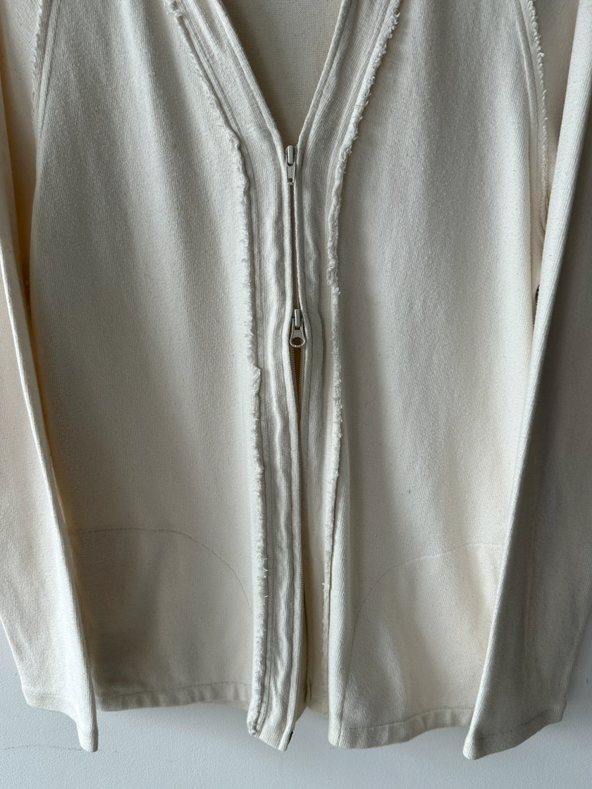 YOHJI YAMAMOTO Y's - early 2000s DOUBLE ZIP WITH RAW SEAMS