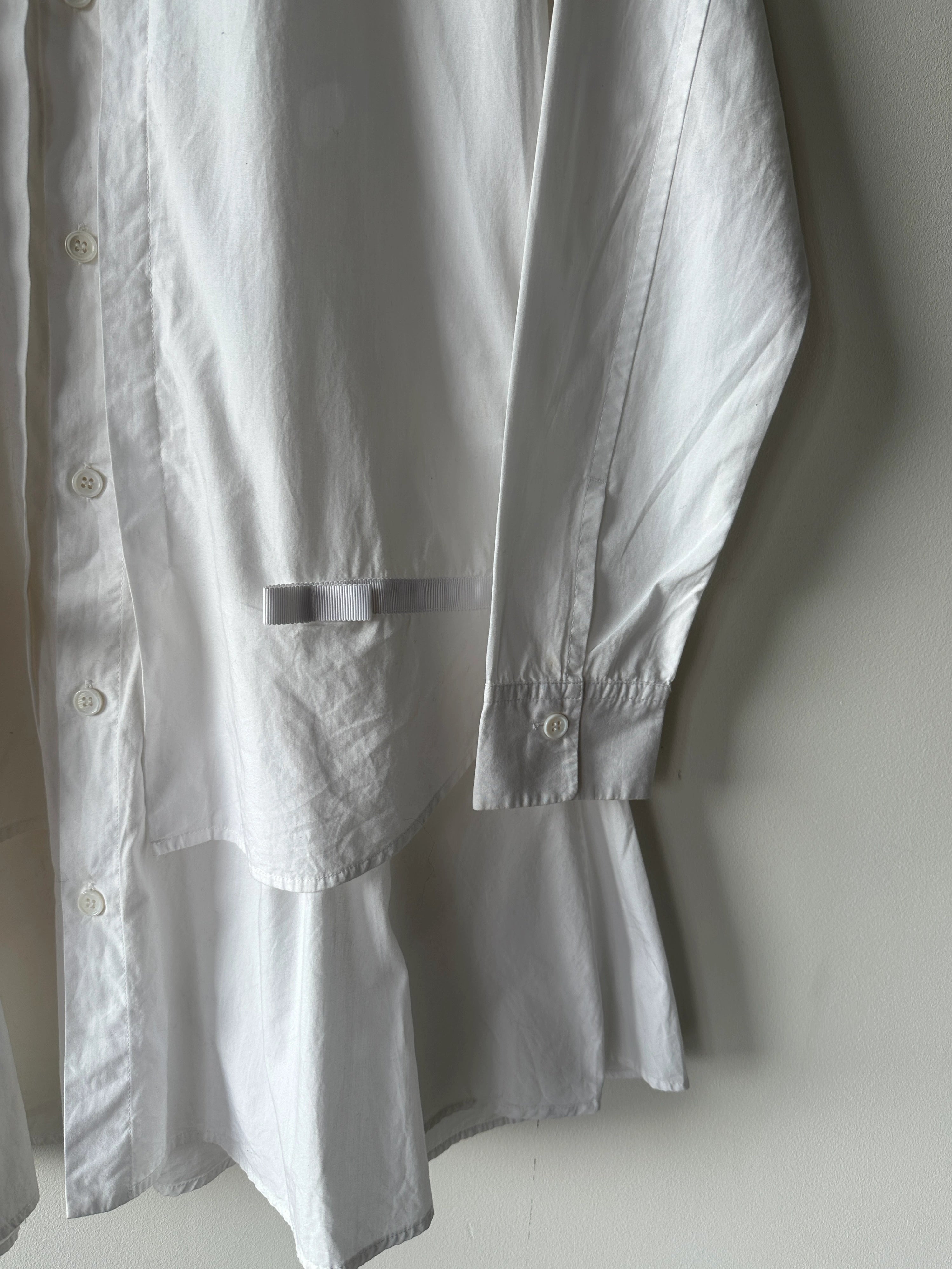 YOHJI YAMAMOTO Y's - 2000s LONG SHIRT DRESS