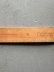 ANDREW MACKENZIE - 2000s STAR BUCKLE LOGO LEATHER BELT