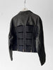 CALUGI E GIANNELLI 1980s BONDAGE LEATHER JACKET