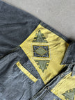 1980s DENIM SHIRT WITH CONTRASTING YELLOW DETAILS