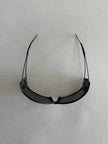 GIANFRANCO FERRÉ - 1990s WRAPAROUND SUNGLASSES WITH CUT OUT ARMS