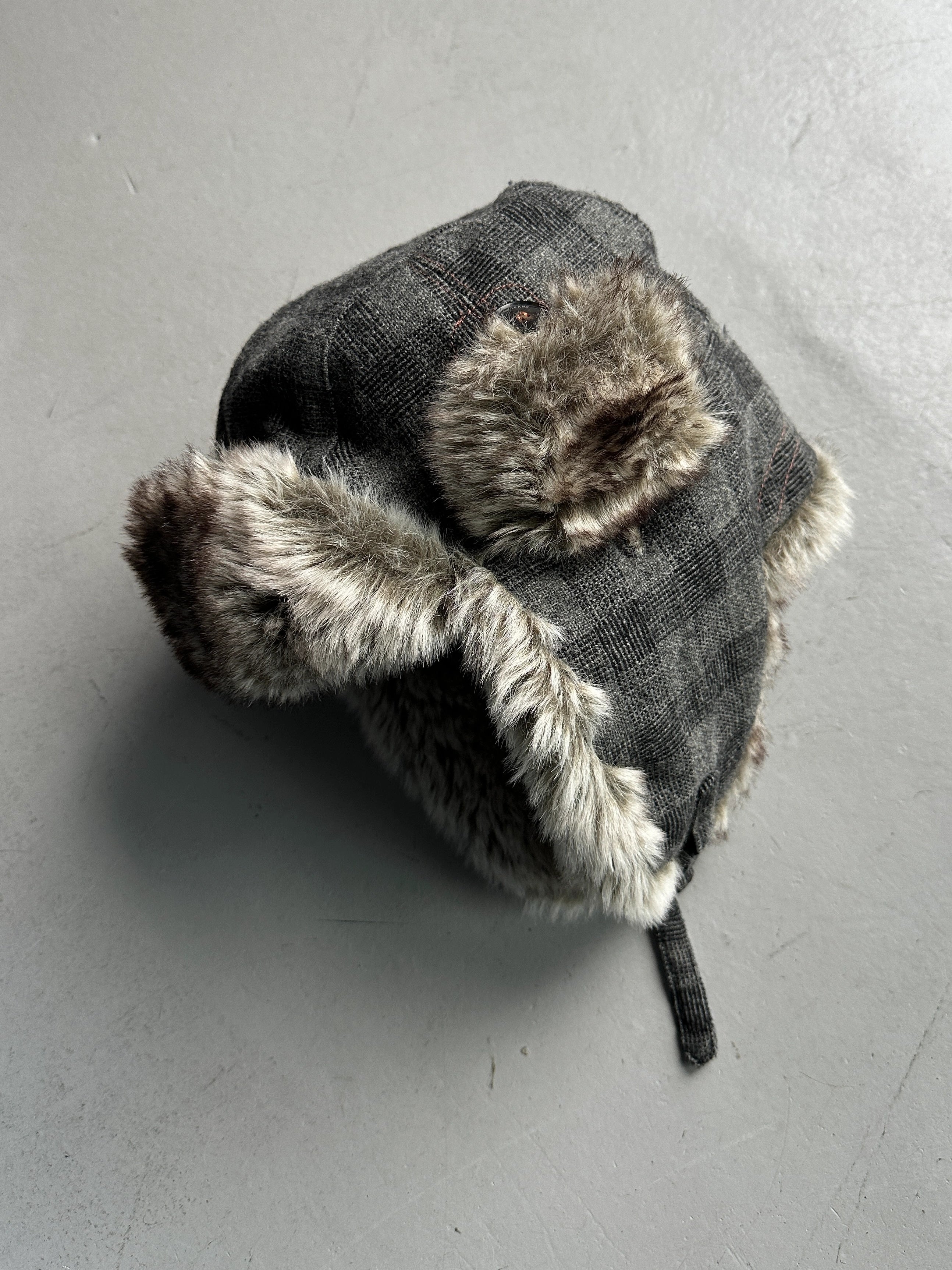 PAUL SMITH - early 2000s TRAPPER FUR HAT