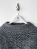 DANIELE ALESSANDRINI - early 2000s BOXY CHUNKY KNIT TOP