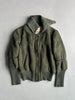 ALVIERO MARTINI - F/W 2009 BOMBER JACKET WITH ELONGATED RIBBED CUFFS
