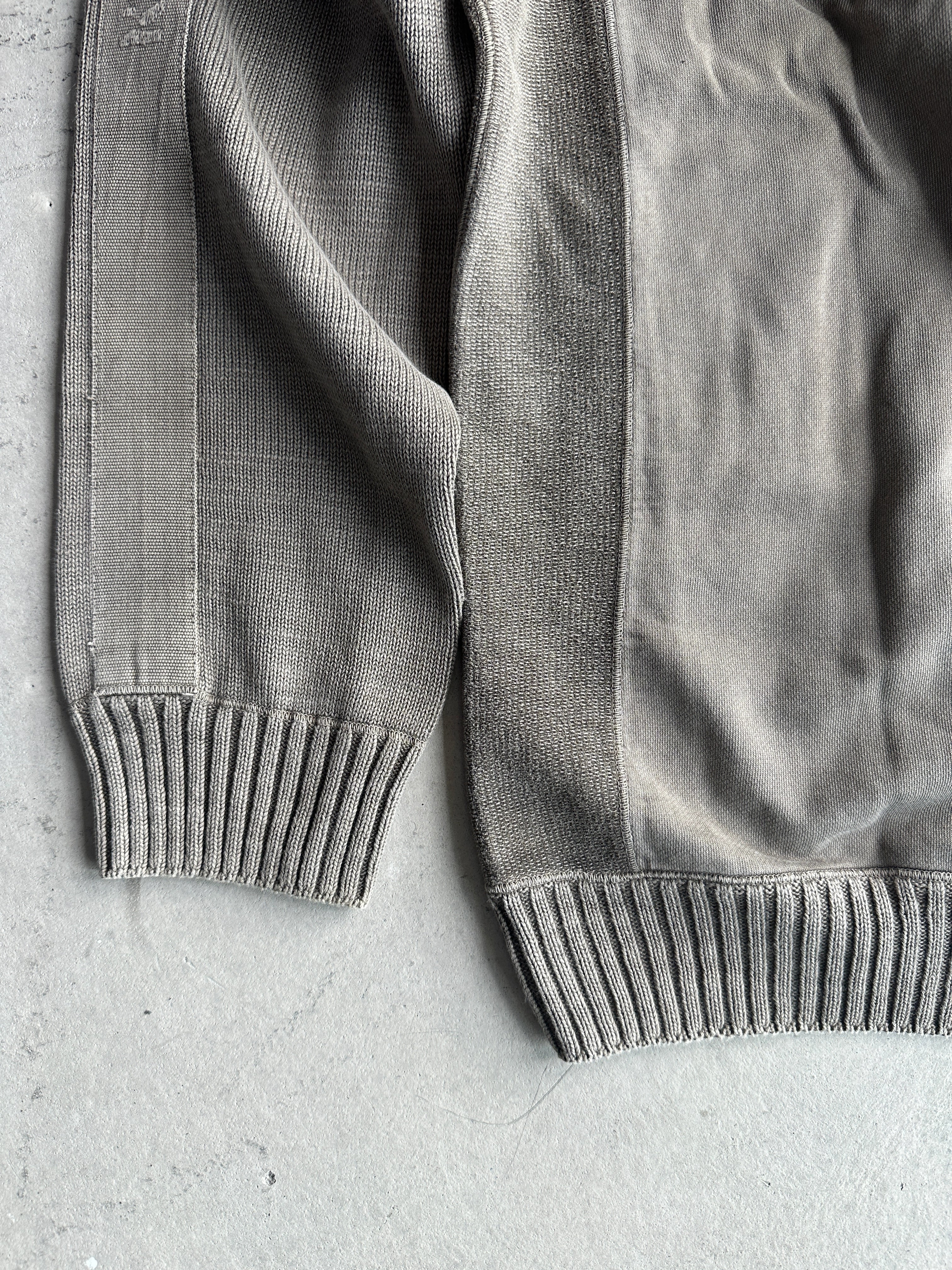 NAPAPIJRI - 1990s ZIPPED NECK KNIT JUMPER