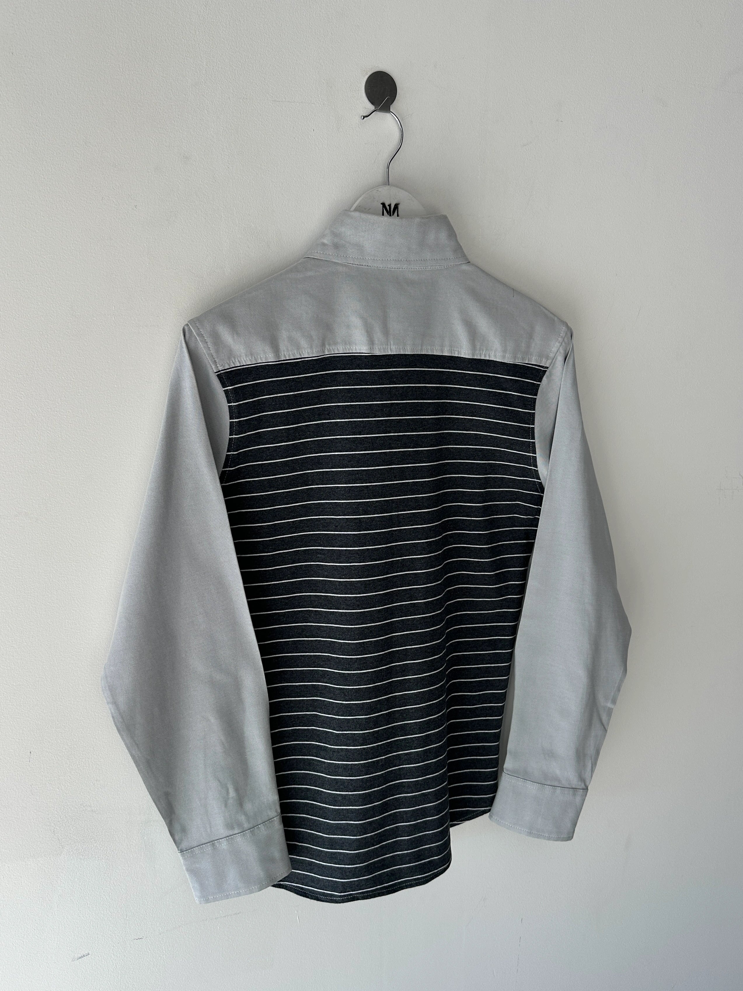 JUNYA WATANABE COMME DES GARÇONS - S/S 2005 CONTRAST BACK PANEL LONG SLEEVE SHIRT