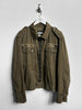 DOLCE & GABBANA - S/S 2006 TRUCKER JACKET WITH LOGO TAPE AT FRONT ZIP