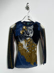 JEAN PAUL GAULTIER MAILLE - S/S 1996 LONG SLEEVE MESH TOP