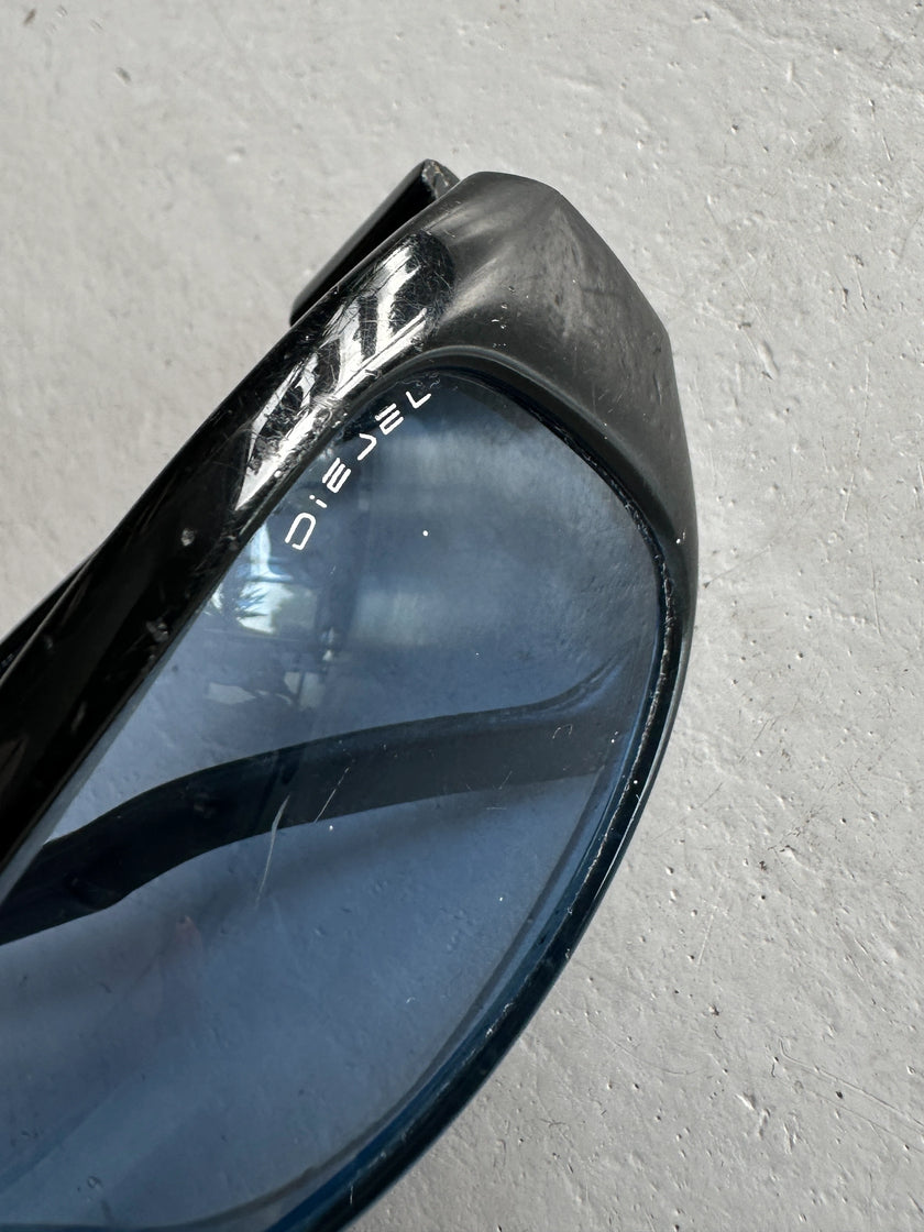 DIESEL - 2000s WRAPAROUND SUNGLASSES