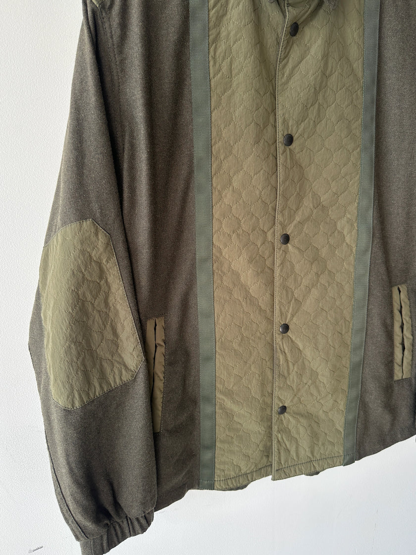 EMPORIO ARMANI - F/W 2021 PANELED SHACKET