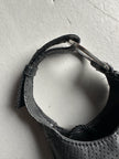 ARMANI JEANS - 2000s PERFORATED LEATHER BUCKET BAG