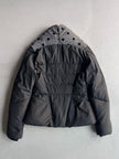 ANTONIO MARRAS - early 2000s PADDED JACKET WITH FLOCKED DOT DETAILING