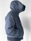 VERSACE - F/W 2003 NYLON BOMBER JACKET WITH OVERSIZED HOOD