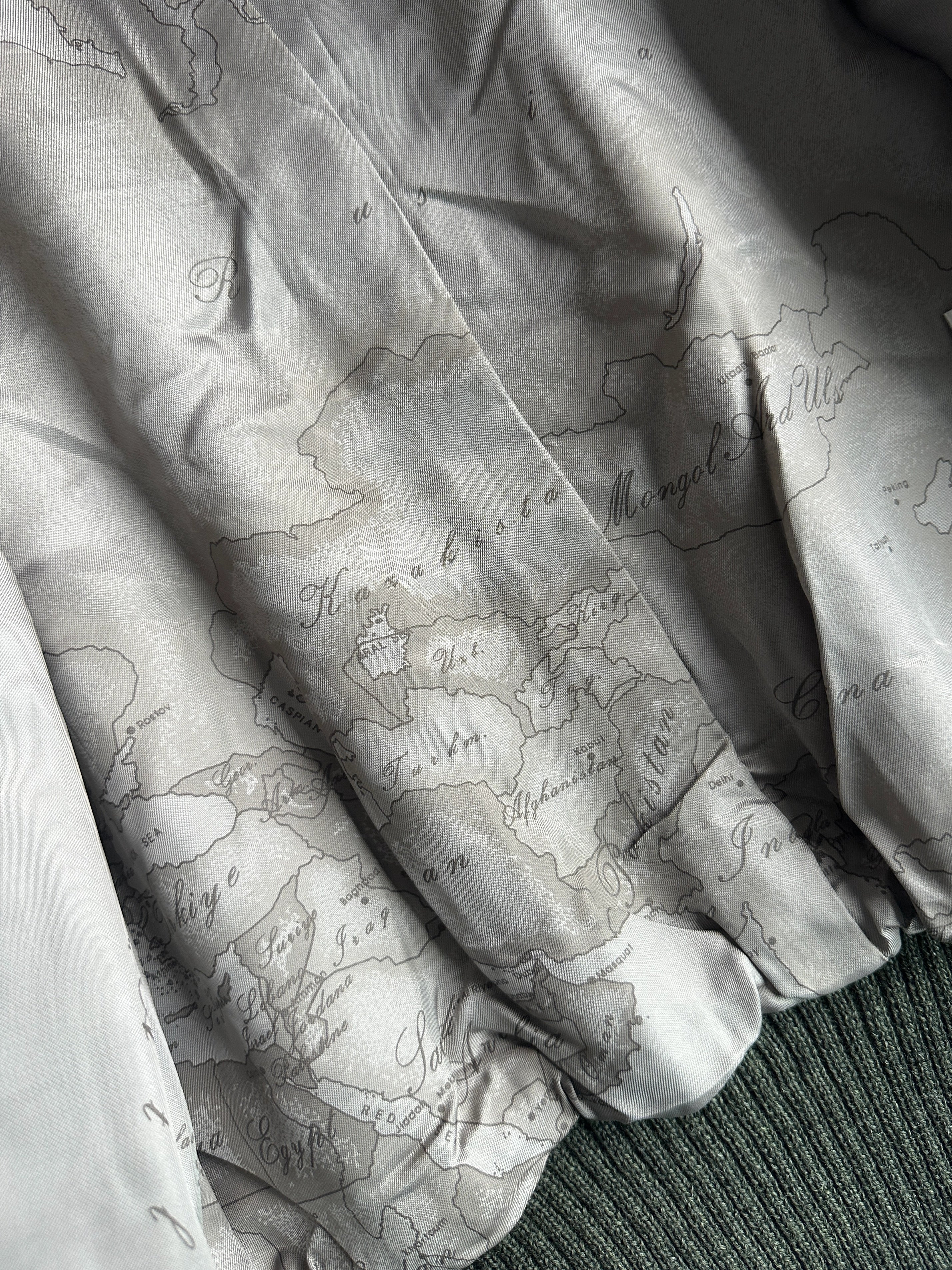 ALVIERO MARTINI - F/W 2009 BOMBER JACKET WITH ELONGATED RIBBED CUFFS