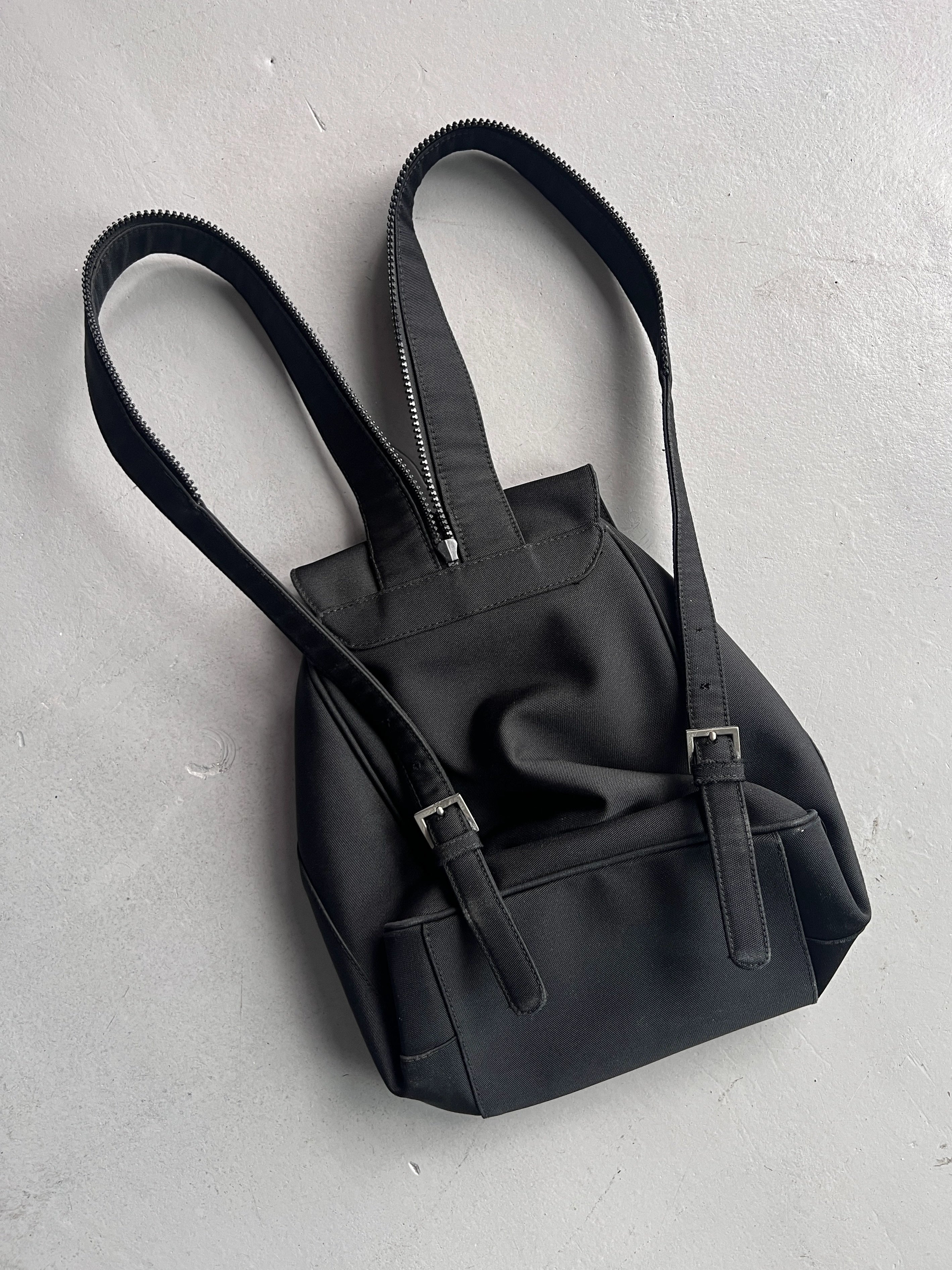 GIANFRANCO FERRÉ - 1990s ZIPPABLE STRAPS BACKPACK
