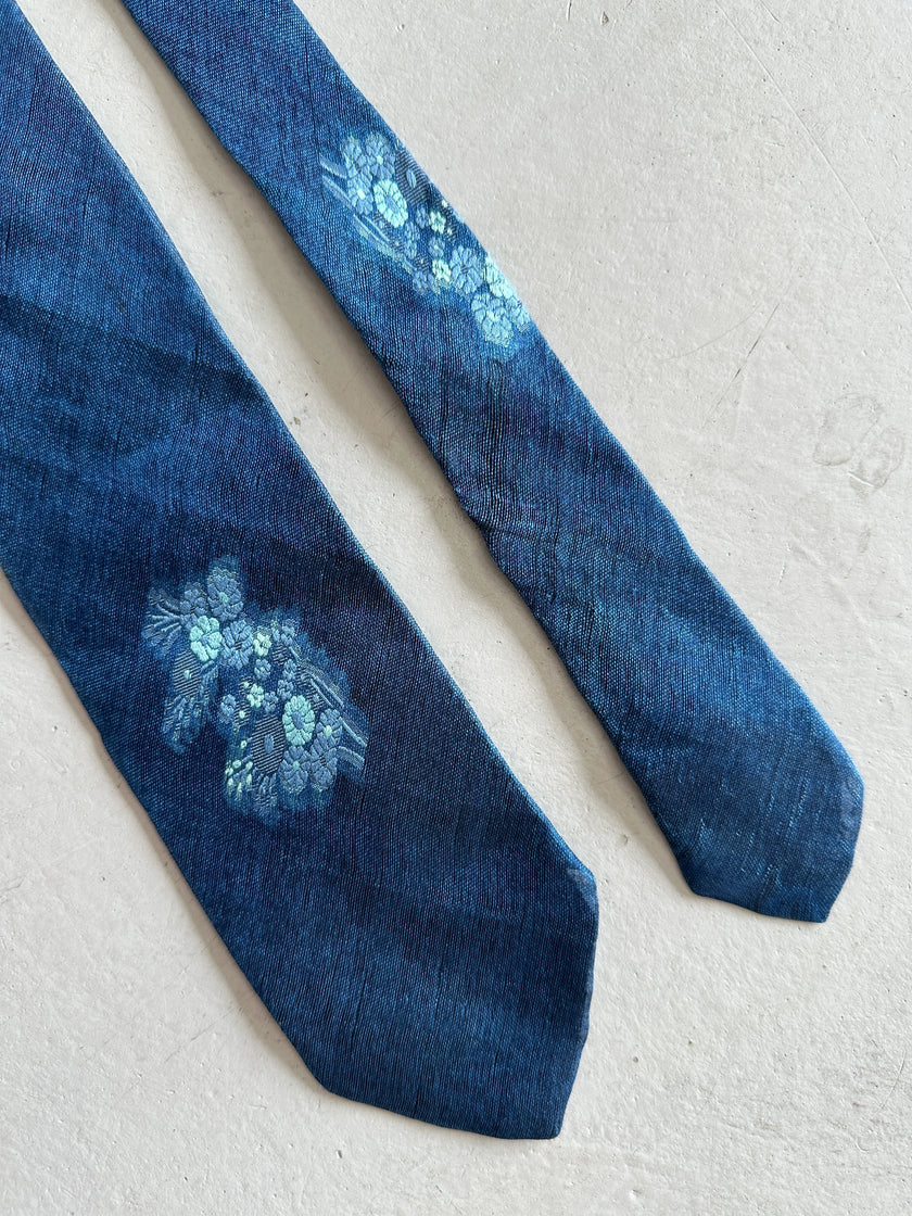 JEAN PAUL GAULTIER - 1990s SILK ORGANZA TIE