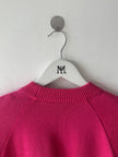 GAETANO NAVARRA - 1990s CROP FIT KNIT TOP WITH V CUT HEM