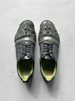 MARITHÉ + FRANÇOIS GIRBAUD - early 2000s ROUND TOE LEATHER SNEAKERS