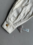ESCADA - 1980s EMBROIDERED PLEATED BLOUSE